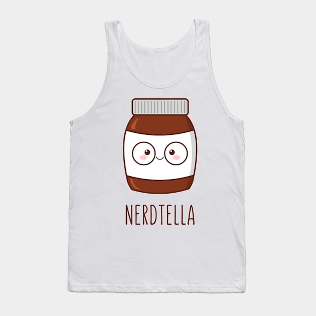 Nerdtella Tank Top by AnishaCreations